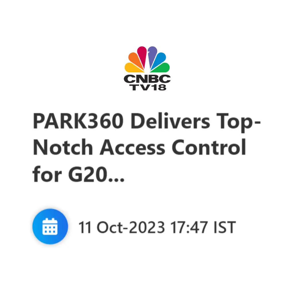 CNBC TV 18 PARK360 in The News