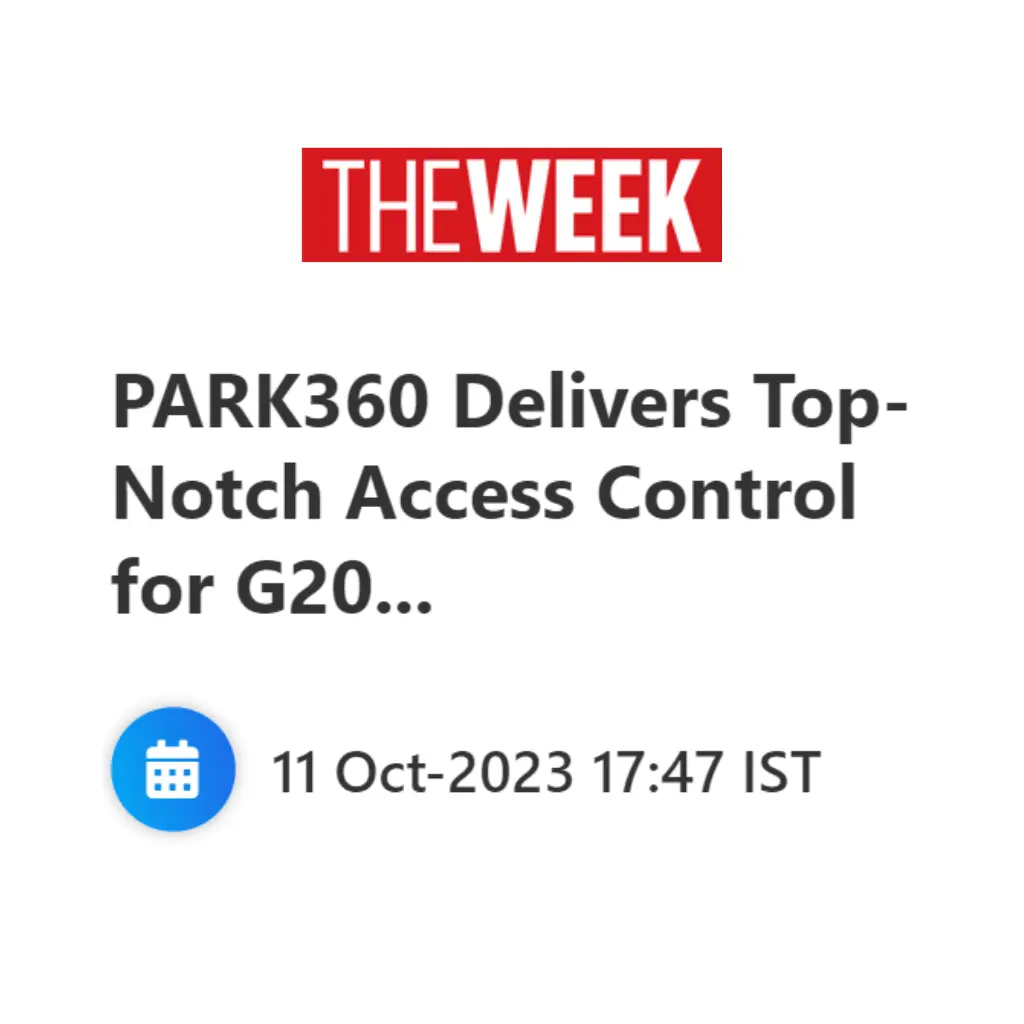 The Week PARK360 in The News