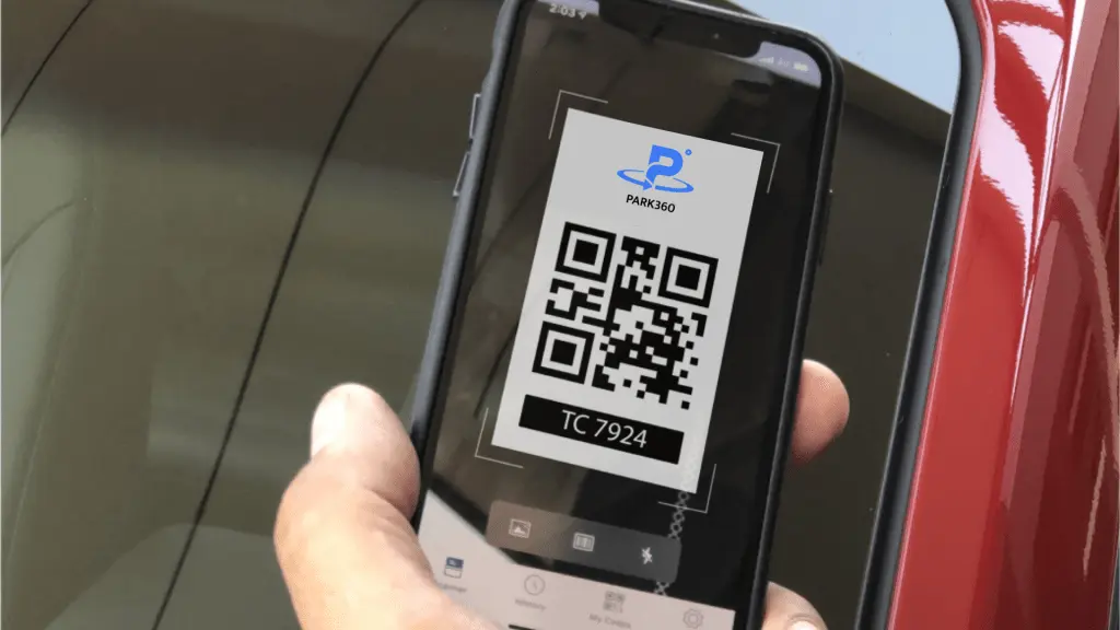 Contactless QR Based Parking Access