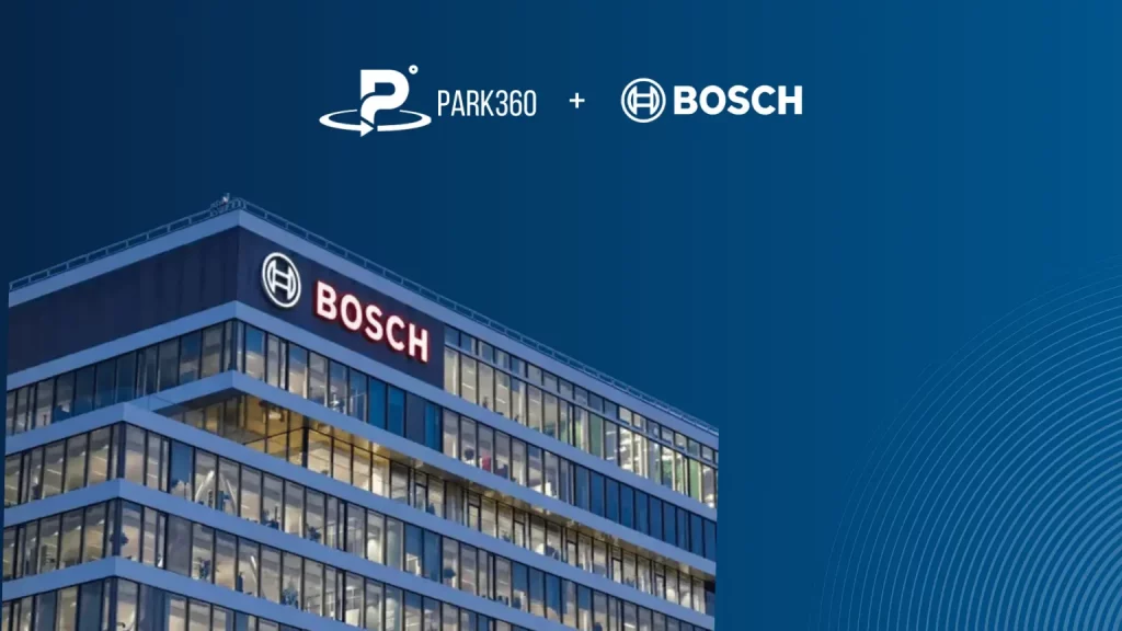 PARK360 and BOSCH Partnership Announcement