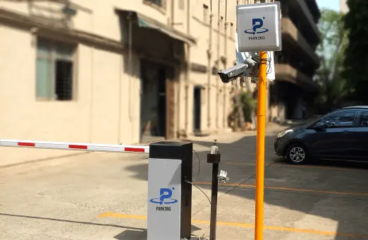 Parking Access Boom Barrier System